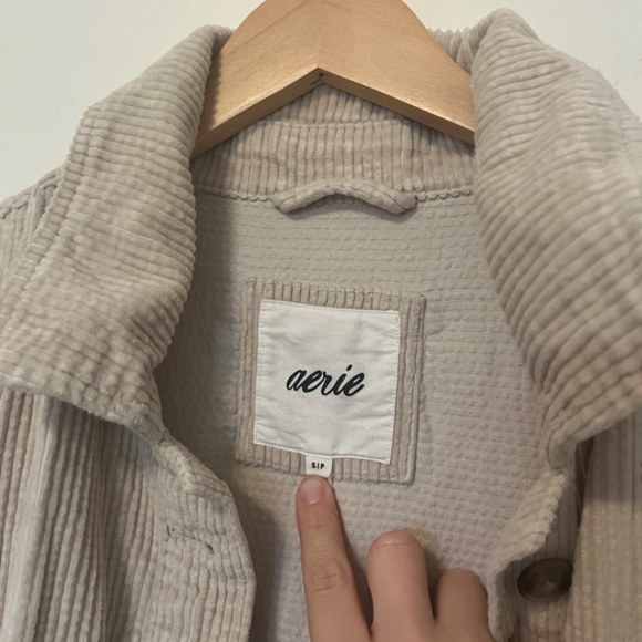 Aerie corduroy lumberjane shacket - Picture 3 of 3